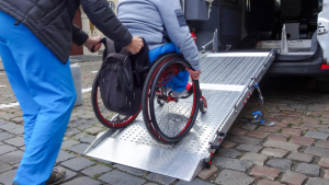Trasporto disabile in carrozzina Roma